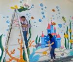 ร่วมวาดภาพระบายสีอาคารเรียนของนักเรียนโรงเรียนวัดบ้านโคก (มงคลประชาสรรค์)...