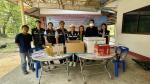 ลงพื้นที่ฉีดวัคซีนให้กับสุนัขและแมวของประชาชน...