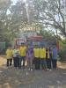 ล้างถนนบริเวณที่มีฝุ่นละอองในเขต อบต.ม่วงงาม เพื่อลดปัญหาฝุ่น pm2.5...
